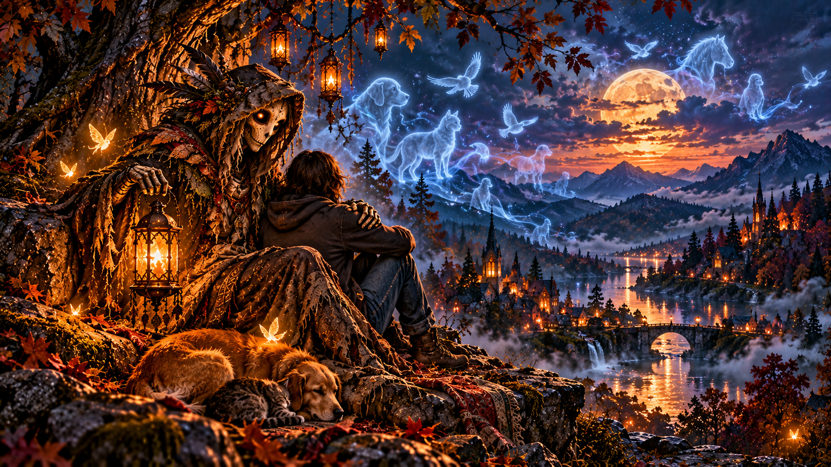 Keeper of Lost Friends desktop wallpaper