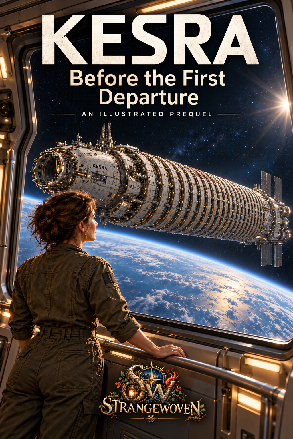 Kesra: Before the First Departure — Strangewoven book cover
