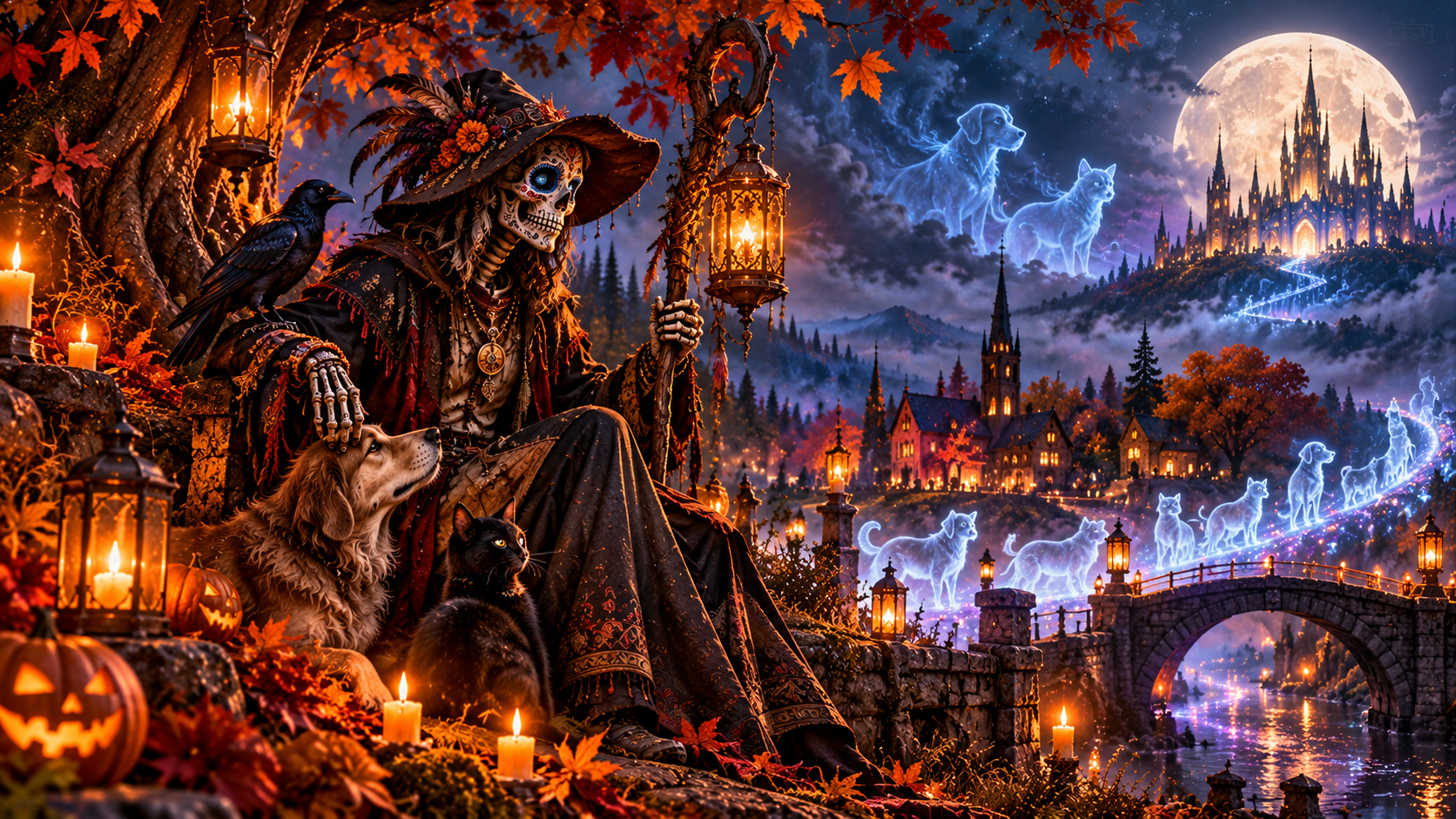 Keeper of the Thin Veil desktop wallpaper